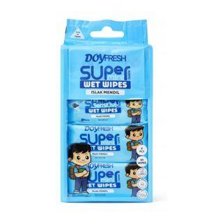 Влажные салфетки Doy fresh 8*8шт голубые для мальчиков 8 шт/уп. 4806960 фото
