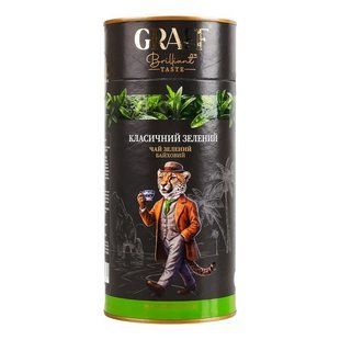 Чай листовий зелений Класичний Graff, 80 г 4367860 фото