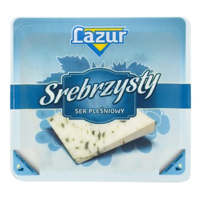 Сир 50% сріблястий з пліснявою Lazur, 100г 2197130 фото