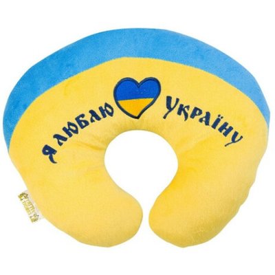 Подушка м'яка для дітей від 3 років Я люблю Україну Тигрес, 1шт 2484920 фото