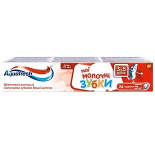 Паста зубна дитяча Мої молочні зубки 3-5 років Aquafresh, 50 мл 358724 фото