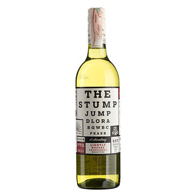 Вино белое сухое Stump Jump Lightly Wooded Chardonnay, 0.75 л 2938050 фото