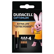 Батарейки AAA MX2400 Optimum Duracell, 4 шт 3967960 фото