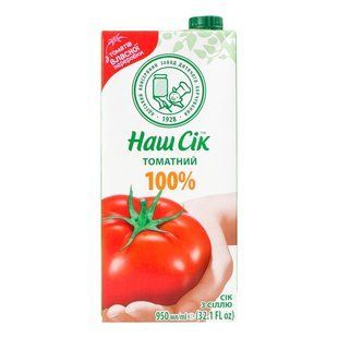 Сік Томат Наш Сік, 0.95 л 417200 фото