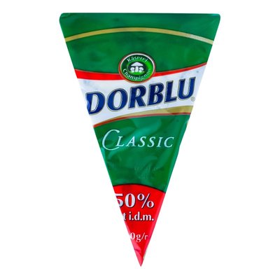 Сир з блакитною пліснявою 50% Dorblu Classic Kaserai, 100 г 4137570 фото
