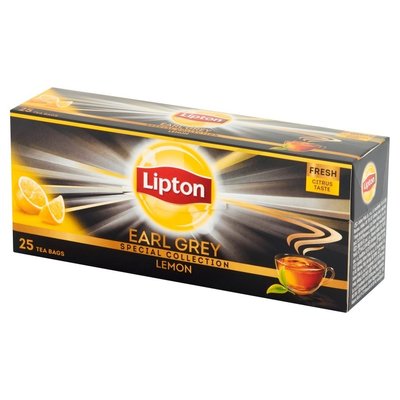 Чай черный Earl Grey Lemon Lipton, 25 шт/уп. 3860780 фото