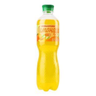 Напій слабогазований Апельсин-Персик Лимонада Моршинська, 0.5 л 4063790 фото