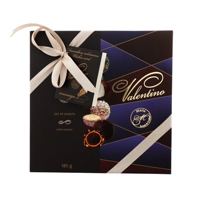 Цукерки шоколадні Валентино Марія, 185 г 3353030 фото