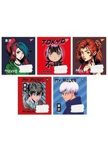 Тетрадь 12 листов линия Anime YES, шт 4780440 фото