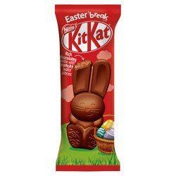 Шоколад мол.з нач.з рис.кріпсами печивом та шматочками вафель Кролик Easter break Kit Kat м/у 29г 4482050 фото