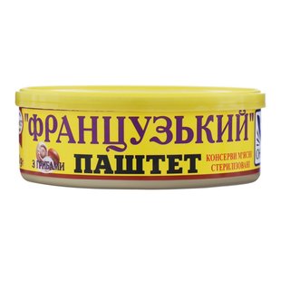 Паштет Французький з грибами Онисс, 240 г 3464880 фото