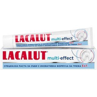 Зубна паста мульти-ефект Lacalut, 75 мл 3106430 фото