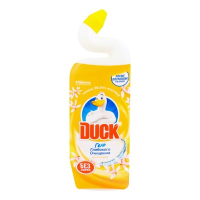 Средство для чистки унитаза 5 в 1 Цитрусовый Duck, 500 мл 159764 фото