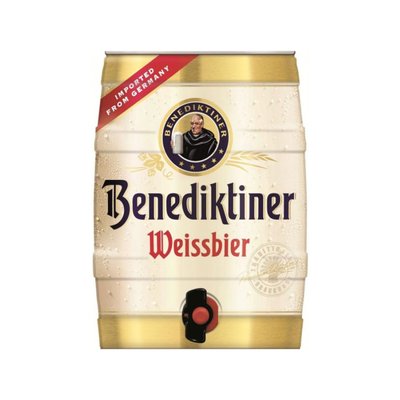 Пиво Бенедiктiнер пшеничне Пілснер, 5л 4118940 фото