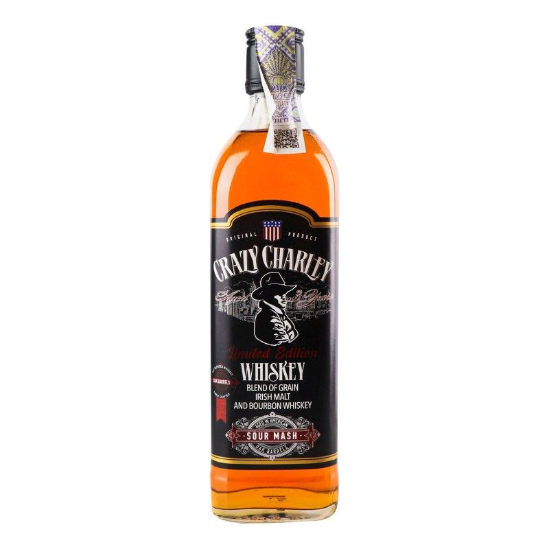 Віскі Black Crazy Charley 0 5 л