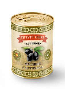 Маслини з кісточкою TRVSTT, 280г 4580350 фото