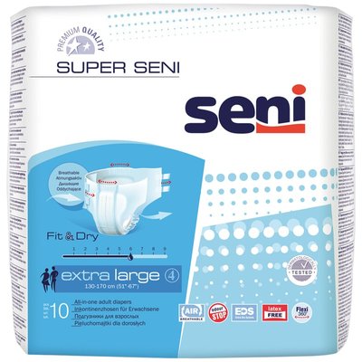 Підгузки для дорослих Super Seni, 10 шт 1787210 фото