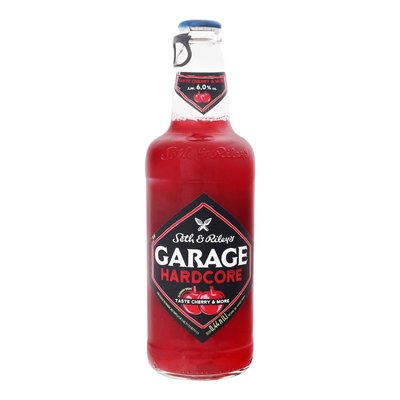 Пиво спеціальне зі смаком вишні Garage Hardcore, 0.44л 3598570 фото