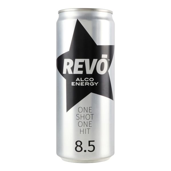 Слабоалкогольный энергетический напиток Revo, 0.33 л 4009680 фото