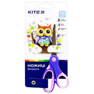 Ножницы детские 15 см Classic 1 резиновые вставки K-126-1 Kite, шт 4330090 фото