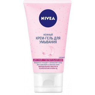 Крем-гель для вмивання ніжний Nivea, 150 мл 2716710 фото