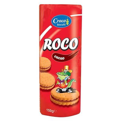 Печиво з какао-кремом Croco, 150 г 3902570 фото