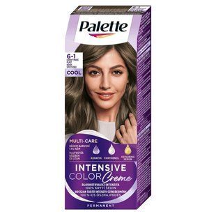 Крем-краска для волос ІСС 6-1 Холодный Темный Блонд Palette, 1шт 4681930 фото