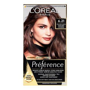 Крем-краска для волос Preference №6.21 L'Oreal Paris, 1шт 4275820 фото