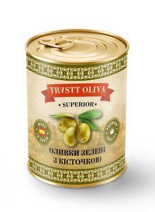 Оливки з кісточкою TRVSTT, 280г 4580380 фото