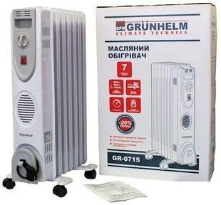 Масляный обогреватель GR-0715 Grunhelm, шт 3154550 фото