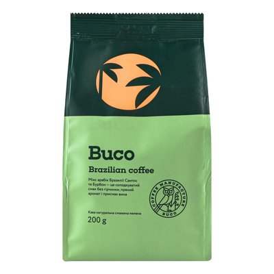 Кава мелена Рецепт Бразилії Buco, 200 г 4139860 фото