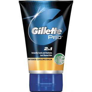 Бальзам после бритья 2-в-1 Intense Cooling Gillette, 100 мл 1844880 фото