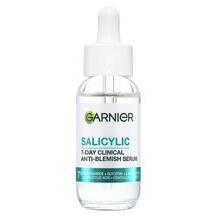 Сыворотка против несовершенств кожи лица с салициловой кислотой Pure active Garnier 30мл 4744780 фото