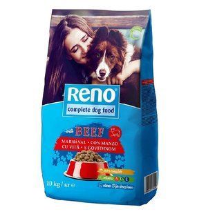 Корм сухой для собак с говядиной Reno, 100 г 4246510 фото