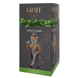 Чай зелений байховий Green Classic Graff, 36г (20*1.8г) 4437790 фото