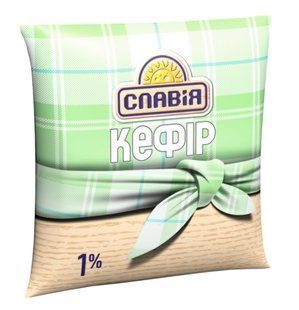 Кефір 1% Славія, 400 г 4007730 фото