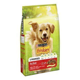 Корм сухий для собак з яловичиною Friskies, 100 г 3546440 фото