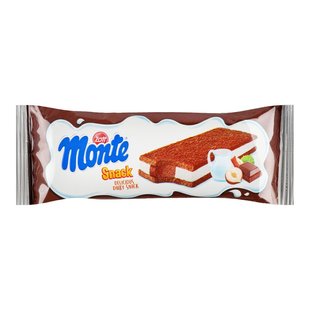 Тістечко бісквітне горіхове Snack Monte Zott, 29 г 3175610 фото