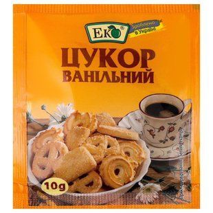 Ванільний цукор Еко, 10 г 1740520 фото