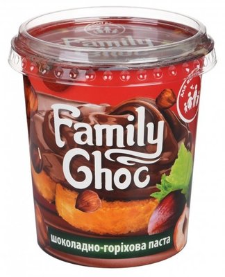 Шоколадно-горіхова паста Family Choc, 400 г 3548410 фото