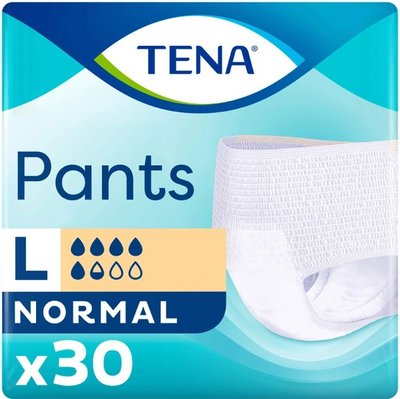Підгузники-трусики одноразові Large Pants Normal Tena, 30 шт 3244450 фото