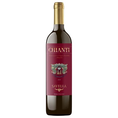 Вино червоне сухе Savella Chianti, 0.75 л 2624460 фото