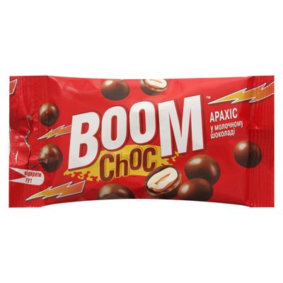 Драже арахіс в молочному шоколаді Boom chok Millennium, 45г 1568940 фото
