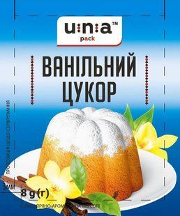 Ванільний цукор Юна Пак, 8 г 2586060 фото