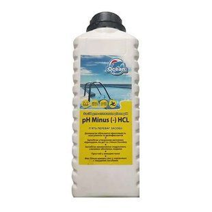 Засіб для басейнів для зниження рівня pH Minus(-) HCL Ocean, 1 л 4019480 фото