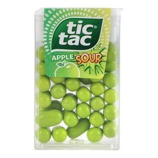 Драже Apple Sour Tic Tac, 18 г 4379290 фото
