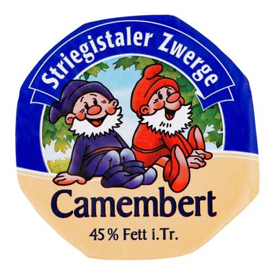 Сир 45% м'який з пліснявою Camembert Striegistaler Zwerge, 125г 3886340 фото