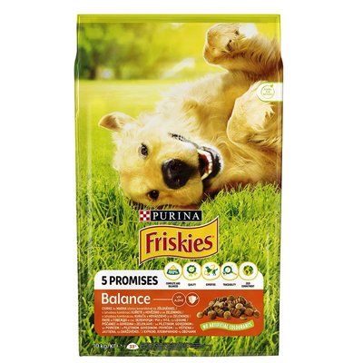 Корм для собак з куркою і овочами Friskies, 100 г 3546460 фото