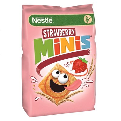 Сухой завтрак со вкусом клубники Cini Minis Nestle, 450 г 2509170 фото